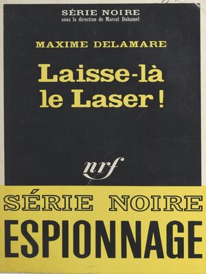 cover image of Laisse-là le laser !
